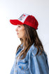 Ohio State Layer Patch Foam Trucker Hat